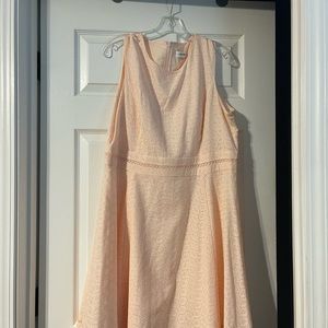 Peach Calvin Klein dress size 16